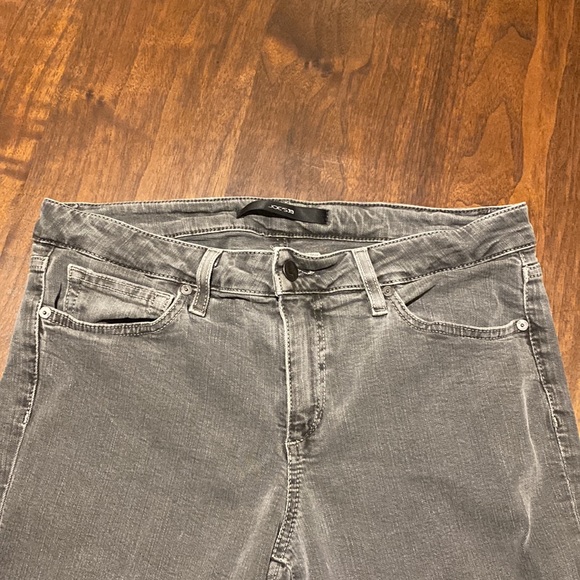 Joe’s Jeans Skinny Ankle Mid Rise in Deep Silver Gray Size 30 - Picture 4 of 5